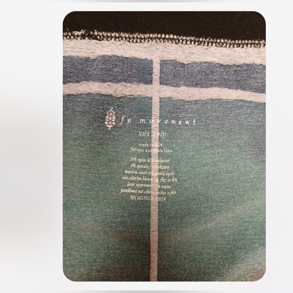 Free People Movement Shorts Green Grey Size XS/S - Picture 8 of 8